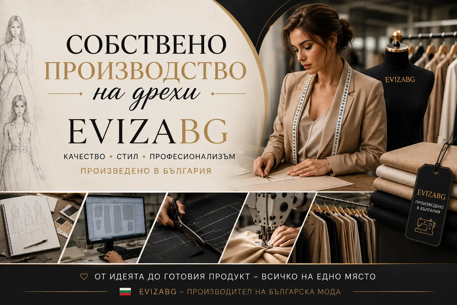 Собствено производство за шиене на дрехи, БГ мода